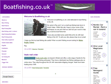 Tablet Screenshot of boatfishing.co.uk